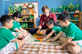 Trẻ mẫu giáo làm quen với tiếng Anh: Hiệu ứng tích cực