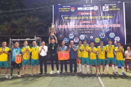 Đức Cơ: Bế mạc Giải bóng đá cúp các câu lạc bộ thị trấn Chư Ty mở rộng