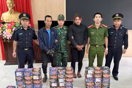 Thu giữ 79 kg pháo hoa tại khu vực biên giới Đức Cơ