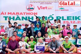 Hơn 600 vận động viên tranh tài ở Giải Marathon TP. Pleiku