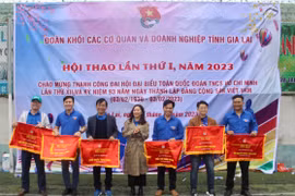 Đoàn Khối các Cơ quan và Doanh nghiệp tỉnh Gia Lai tổ chức hội thao lần thứ I-năm 2023