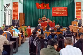 Đại biểu HĐND tỉnh tiếp xúc cử tri tại xã Yang Bắc sau kỳ họp thứ chín