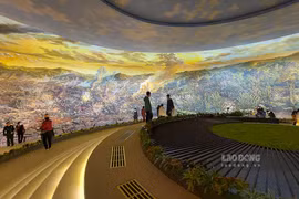 Tranh panorama Trận chiến Điện Biên Phủ - kỳ tích của mỹ thuật Việt Nam  