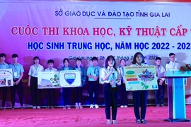 Gia Lai: 76 dự án dự thi khoa học kỹ thuật cấp tỉnh học sinh trung học