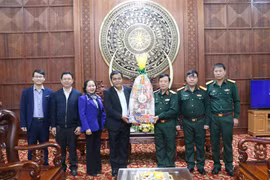 Bí thư Tỉnh ủy Hồ Văn Niên thăm, chúc Tết các đồng chí nguyên lãnh đạo tỉnh và đơn vị quân đội