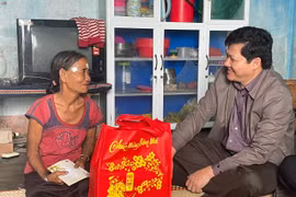 Phó Chủ tịch Thường trực HĐND tỉnh Gia Lai Trương Văn Đạt thăm, chúc Tết tại huyện Ia Pa