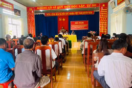 Đại biểu HĐND tỉnh tiếp xúc cử tri huyện Phú Thiện