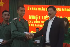 Mang Yang đón nhận 133 quân nhân hoàn thành nghĩa vụ quân sự trở về địa phương