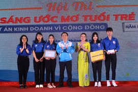 Đoàn trường THPT Nguyễn Bỉnh Khiêm đạt giải nhất Hội thi Thắp sáng ước mơ tuổi trẻ Gia Lai