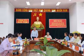 Triển khai quyết định kiểm tra đối với Ban Thường vụ Tỉnh ủy Kon Tum