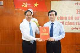 Điều động, bổ nhiệm nhân sự 4 tỉnh thành