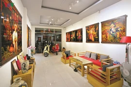 Gallery nghệ thuật trong ngôi nhà phố