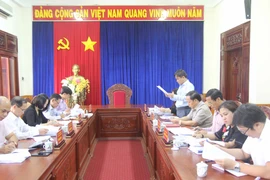 Phó Bí thư Tỉnh ủy làm việc với đoàn công tác Văn phòng TW Đảng