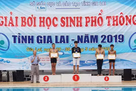 Hiệu ứng tích cực từ Giải bơi dành cho học sinh phổ thông Gia Lai