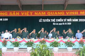 Quân đoàn 3: Tổ chức tuyên thệ chiến sĩ mới