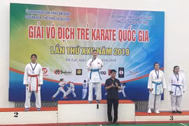 Giải Vô địch trẻ Karate Quốc gia 2019: Gia Lai giành 5 huy chương