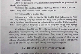 Nghi dùng bằng giả, Chủ tịch xã được cử về quê xác minh... chính mình!