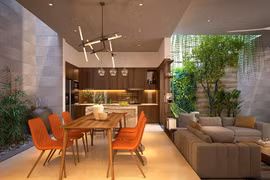 Nhà ở như công viên nhờ có vườn cây bên trong