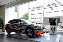 Ôtô điện Audi e-tron xuất hiện tại Việt Nam