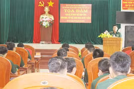 Bộ Chỉ huy Bộ đội Biên phòng tỉnh: Gặp mặt cán bộ, sĩ quan trẻ