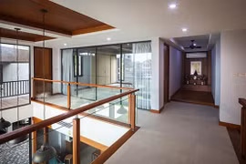 Ngắm ngôi nhà cho hai thế hệ có kiến trúc đẹp như resort