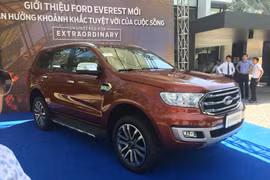 Nhanh hơn Toyota Fortuner, Ford Everest 2018 đã về Việt Nam
