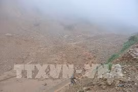 Khắc phục sạt lở, đảm bảo GT tuyến đường tránh đèo Măng Rơi, Kon Tum