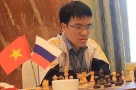 Quang Liêm so tài các Siêu đại kiện tướng ở Trung Quốc