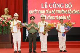 Công an tỉnh Cao Bằng, Bắc Kạn có tân Giám đốc