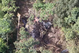 Máy bay quân sự Thái Lan rơi, 3 sĩ quan thiệt mạng