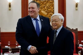 Tổng Bí thư Nguyễn Phú Trọng tiếp Ngoại trưởng Hoa Kỳ Mike Pompeo