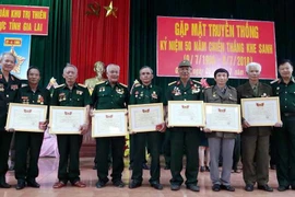 Gia Lai: Gặp mặt nhân kỷ niệm 50 năm Chiến thắng Khe Sanh