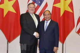 Thủ tướng Nguyễn Xuân Phúc tiếp Ngoại trưởng Hoa Kỳ Michael Pompeo