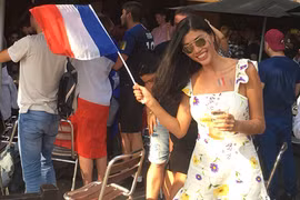 Người đẹp Việt mừng Pháp vô địch World Cup 2018