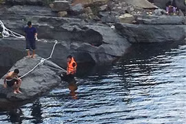 Tìm thấy thi thể nạn nhân đuối nước ở hạ lưu Thủy điện Sêrêpốk 3