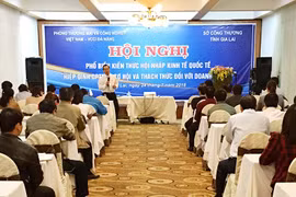 Phổ biến kiến thức về hội nhập kinh tế quốc tế