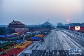 Trung Quốc duyệt binh hoành tráng mừng quốc khánh