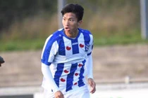 Văn Hậu chơi trọn 90 phút cho Jong Heerenveen