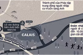 Vì sao Anh là 'thỏi nam châm' của nhập cư bất hợp pháp?