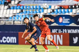 U19 Việt Nam thắng Thái Lan 2-0 ở Giải U19 nữ vô địch châu Á 2019