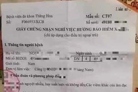 Chẩn đoán nam thanh niên có "kinh nguyệt nhiều" là do lỗi đánh máy!