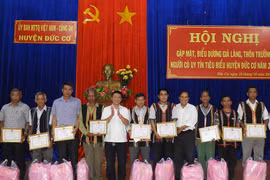 Đức Cơ phát huy vai trò người uy tín