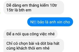 Bốn nữ sinh lớp 7 bị dụ dỗ bỏ nhà đi làm "việc nhẹ, lương cao"