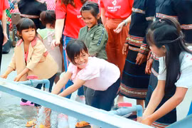 Nước sạch về làng