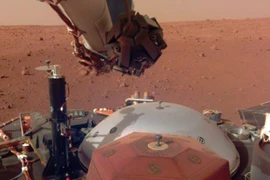 Thiết bị đổ bộ của NASA thu được xung động lạ trên Sao Hỏa