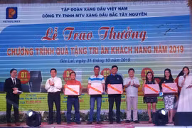 Cty Xăng dầu Bắc Tây Nguyên tri ân khách hàng