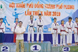 Hội khỏe Phù Đổng TP. Pleiku năm 2019: Trường THCS Tôn Đức Thắng gây bất ngờ