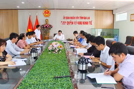 Ban Quản lý Khu Kinh tế tỉnh Gia Lai: Xử lý 17/20 dự án chậm tiến độ