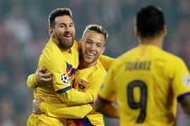 Messi tỏa sáng, Barcelona khuất phục Slavia Prague tại Champions League