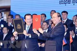 Việt Nam-Campuchia sắp hoàn thành công tác phân giới, cắm mốc